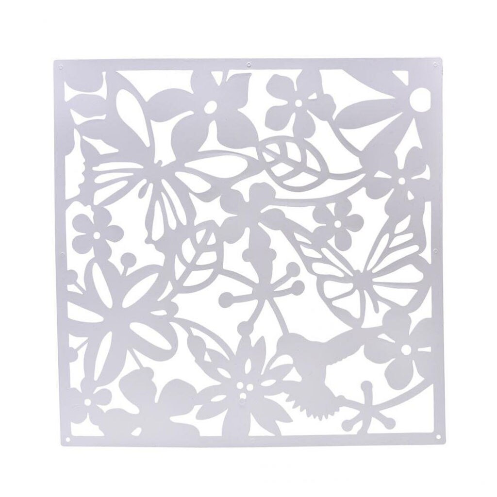4 stk 40 x 40cm hengende romdeler personvernpanel skjermveggdeler til stue kontor restaurant restaurant dekorasjon: 4 stk hvit