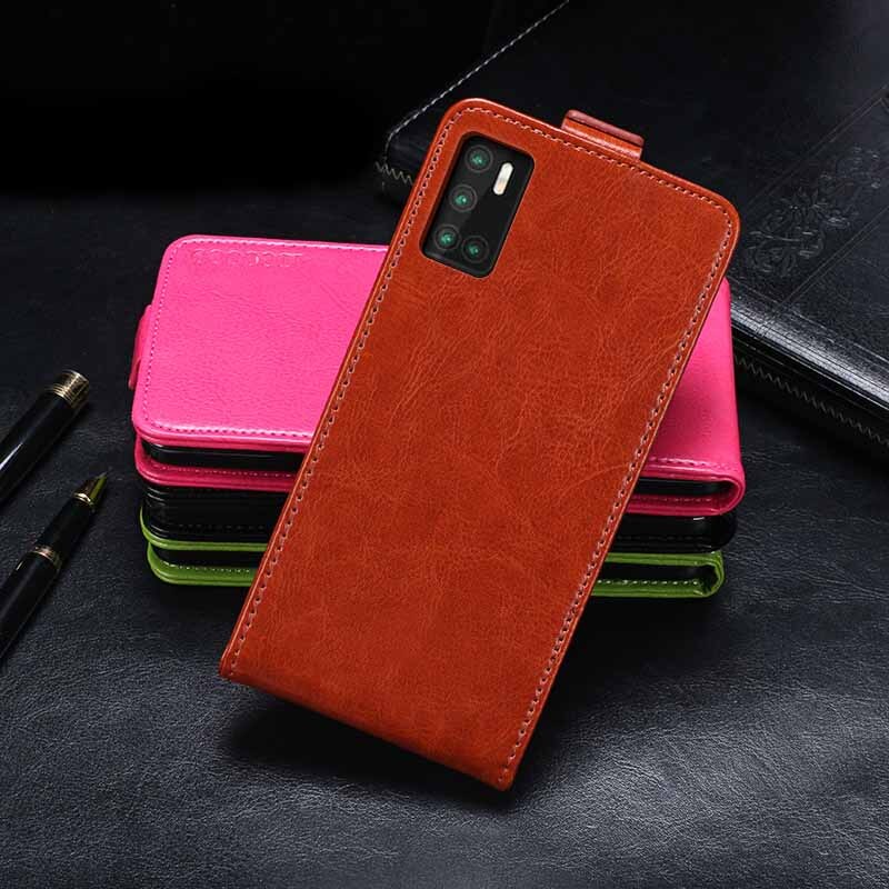 UP Down Case For Cubot P40 6.2 inch Phone Bag Holster Vertical Flip PU Leather Cover For Cubot P40 P 40 Cases