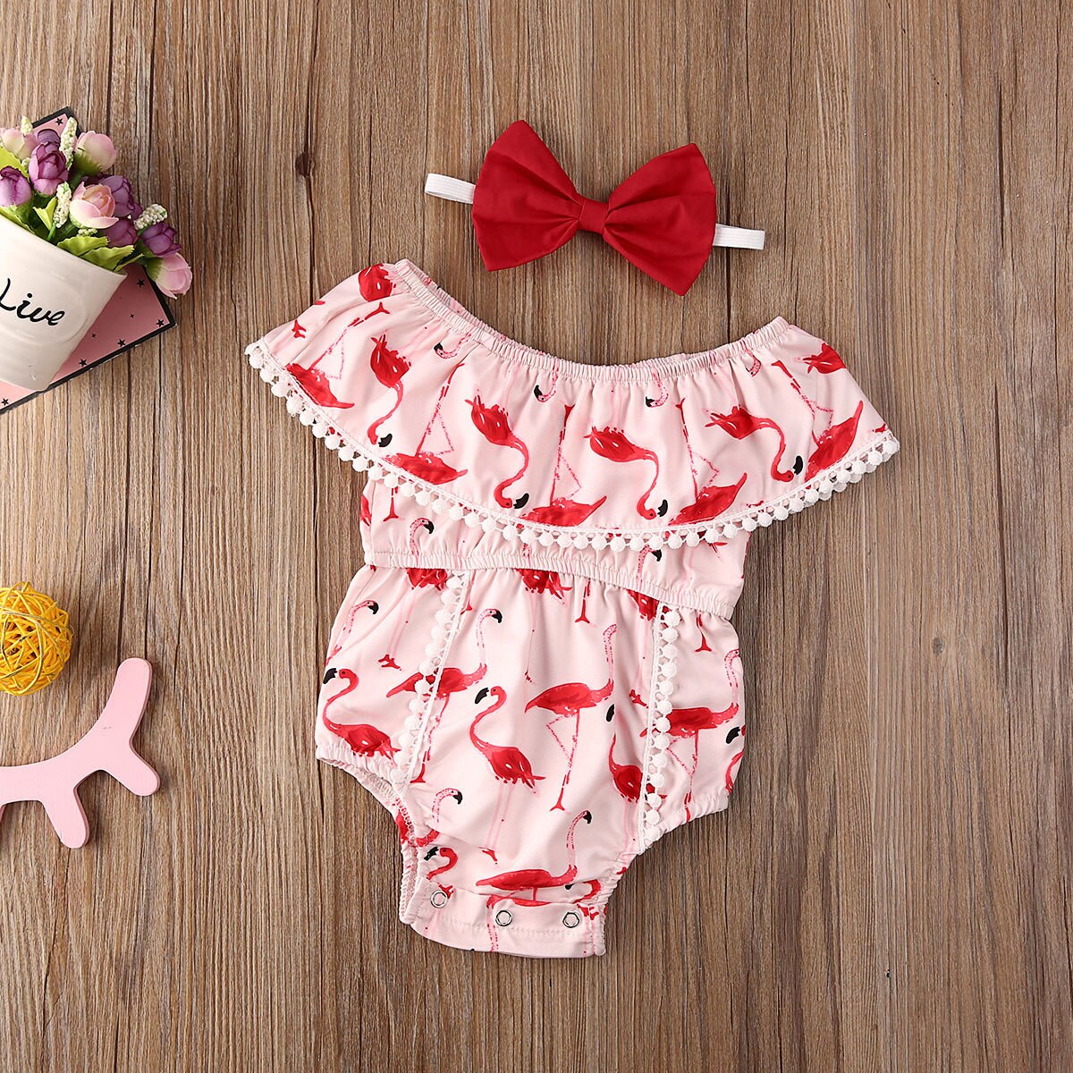 Body d'été pour bébés filles et garçons de 0 à 24 mois, 2 pièces, imprimé Animal, à volants, combinaisons à manches courtes