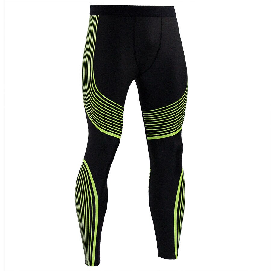 Compresión de Running mallas de gimnasio pantalones de los hombres de secado rápido pantalones Jogging deportes pantalones entrenamiento Crossfit Hombre Pantalones