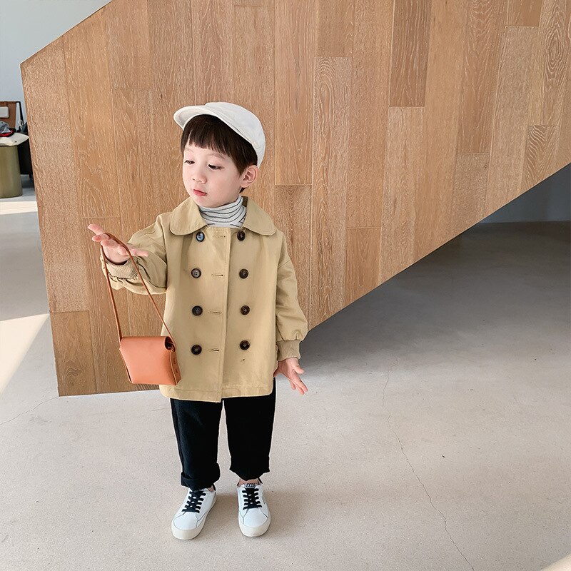 Kinderkleding Jongens Windjack Baby Lente Jas Kinderen Koreaanse Stijl Kinderkleding
