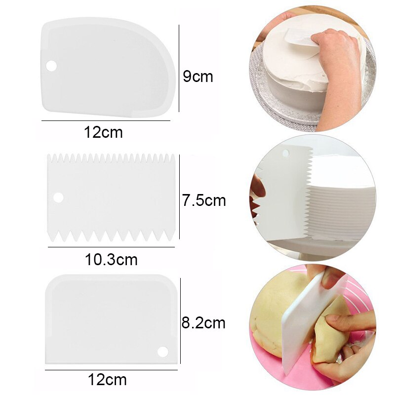 Non-slip Cake Pastry Turntable Stand Pastry Spatula Confectionery Cake Decoration Tools Kitchen Accessories Bakeware Baking Mold