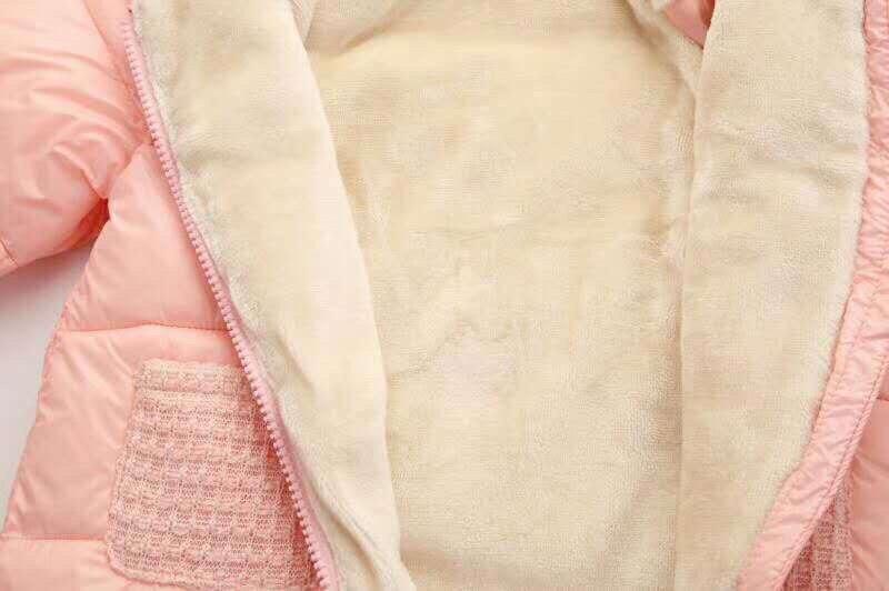 Russia Baby costume rompers Clothes cold Winter Boy Girl Garment Thicken Warm Comfortable Pure Cotton coat jacket kids