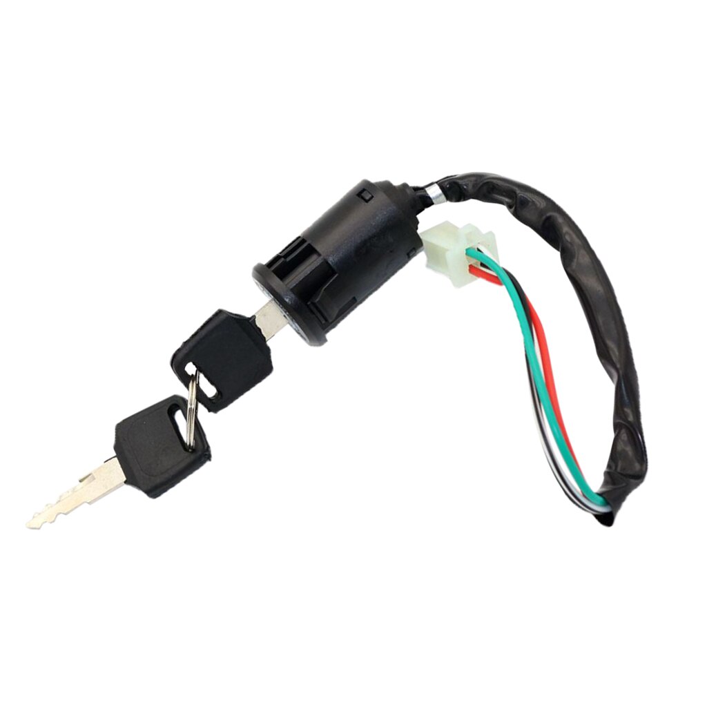 4-Wire ATV Ignition Switch With Key – 50cc-125cc Pit Dirt Bikes, Coolster Tao Tao Kazuma