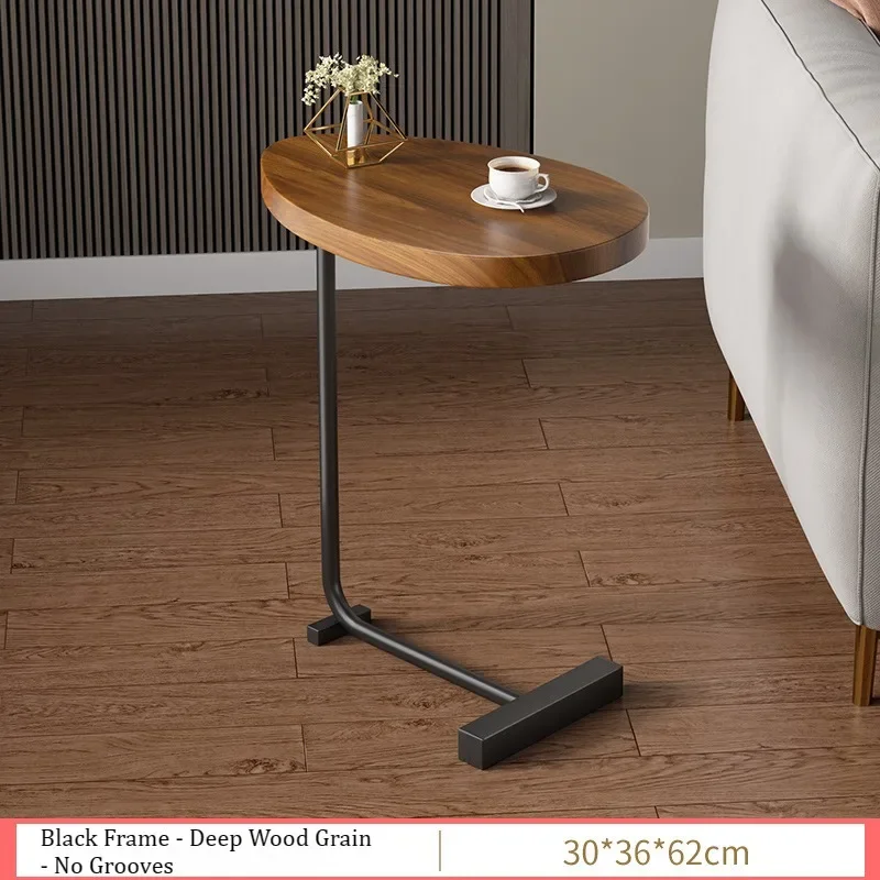 Licht Luxe Bijzettafel Mobiel Minimalistisch Hoestafel Nachtkastje Theeblad Bureau Balkon Herberg Mini Sofa Bijtafel Koffiestandaard: Blauw