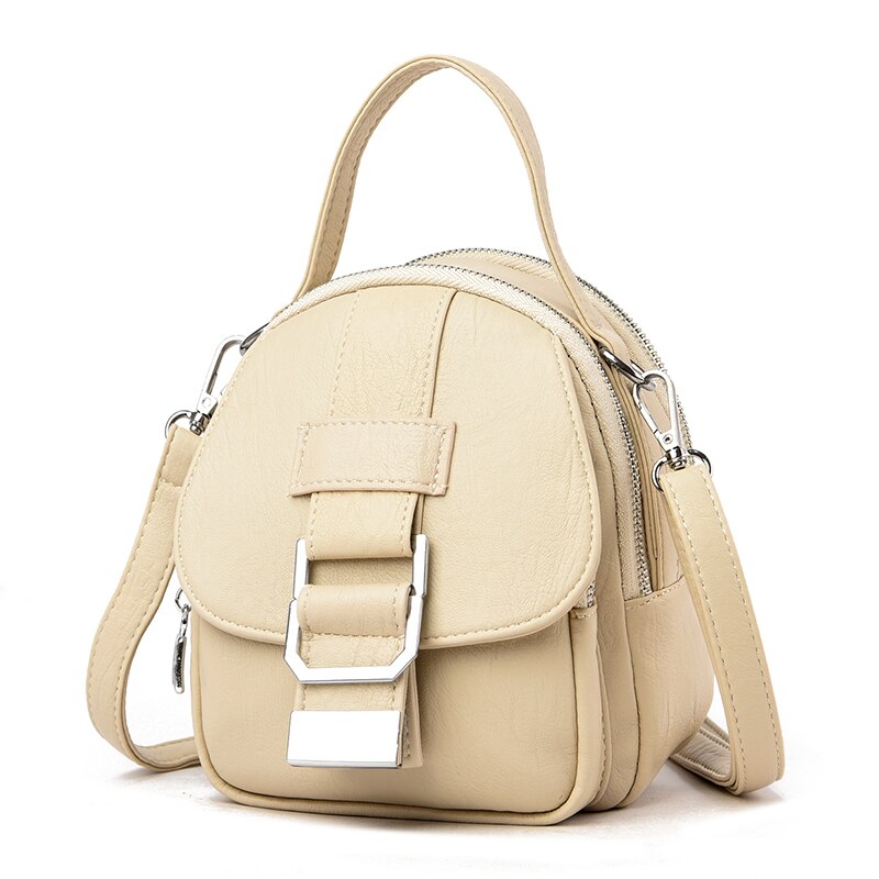 Olsitti Pu Lederen Schoudertas Voor Vrouwen Luxe Tas Clucth Portemonnee Vrouwen Handtassen Sac een Belangrijkste: Creamy-white