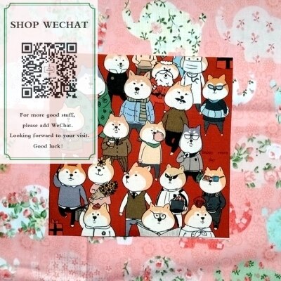 15*15Cm Nieuwjaar Feestelijke Rode Envelop Stof Purse Frame Katoen Canvas Hand Geverfd Stof Decoratieve Schilderkunst