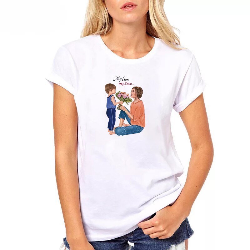 Nowe żelazko na plastry dla mamy syn T koszula naprasowanki na ubrania naszywki naszywki Diy folia winylowa robić przenoszenia za pomocą ciepła naklejki aplikacja kwiatowa na skrzep