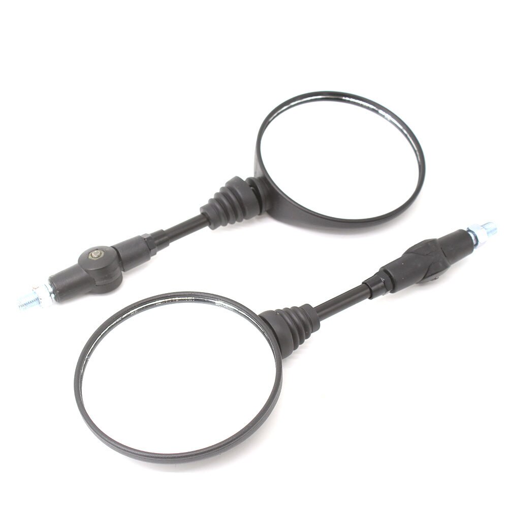 Uniwersalny 1 para składane motocyklowe lusterko wsteczne 10mm dla Yamaha Honda wysokiej jakości: Default Title