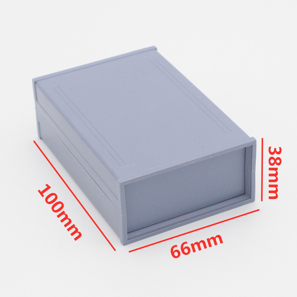 1Pcs Plastic Shell Elektronische Instrument Junction Box Power Module Shell 100X66X38Mm Draad Junction Dozen