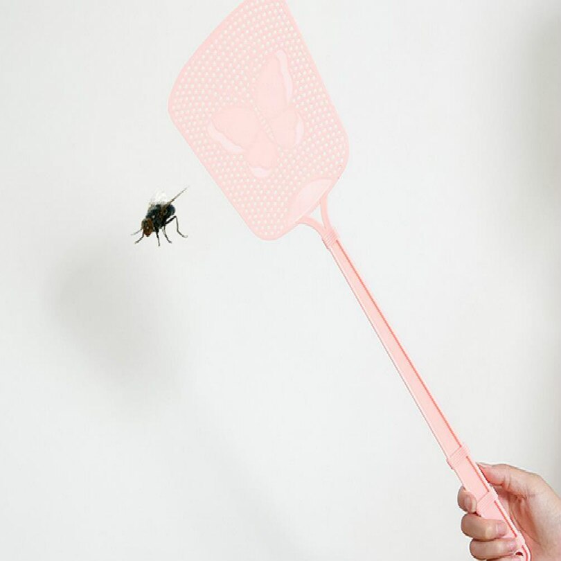 Fluesmækker plastik web shooter myggesmækker fluesmækker fluesmækker ketsjer 4 stk/parti