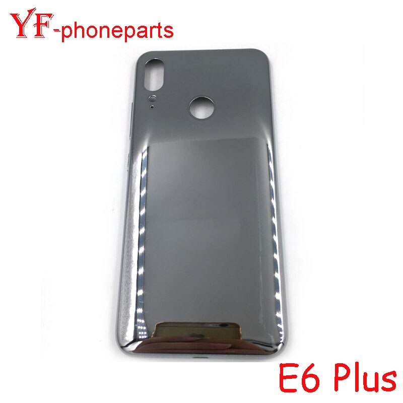 Voor Motorola Moto E6 Plus Back Battery Cover Rear Panel Deur Behuizing Geval Reparatie Onderdelen