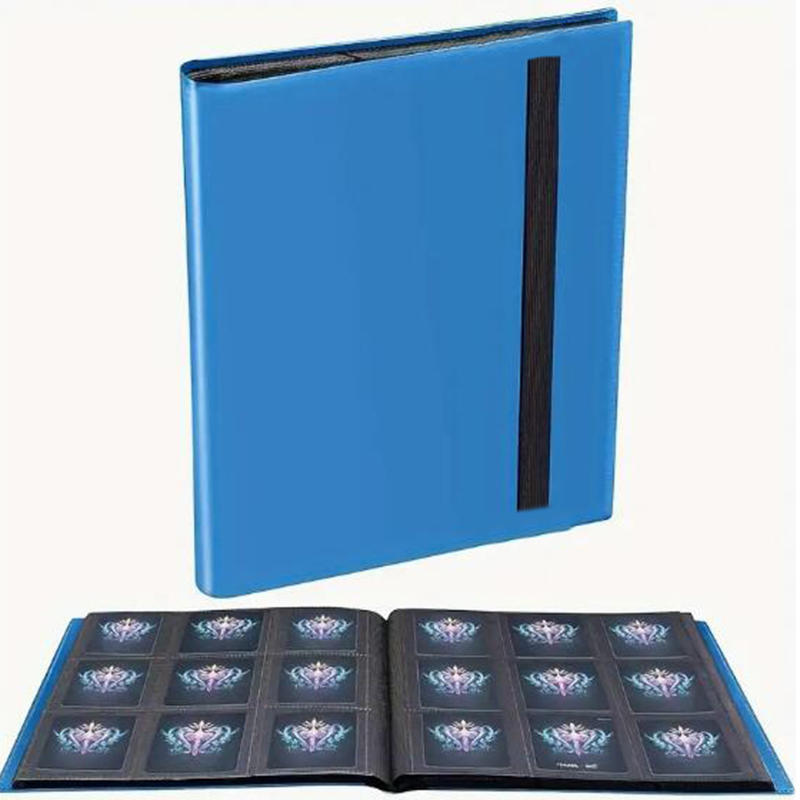 Premium Trading Card Binder met meerdere zakken - Houdt 160/360/480 kaarten - Duurzame PP-hoes - Ideaal voor basketbal, voetbal en sportkaarten: Vier