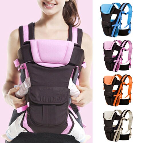 4 Kleuren Baby Carrier Sling Rugzak Front Terug Borst Ergonomische 4 Positie