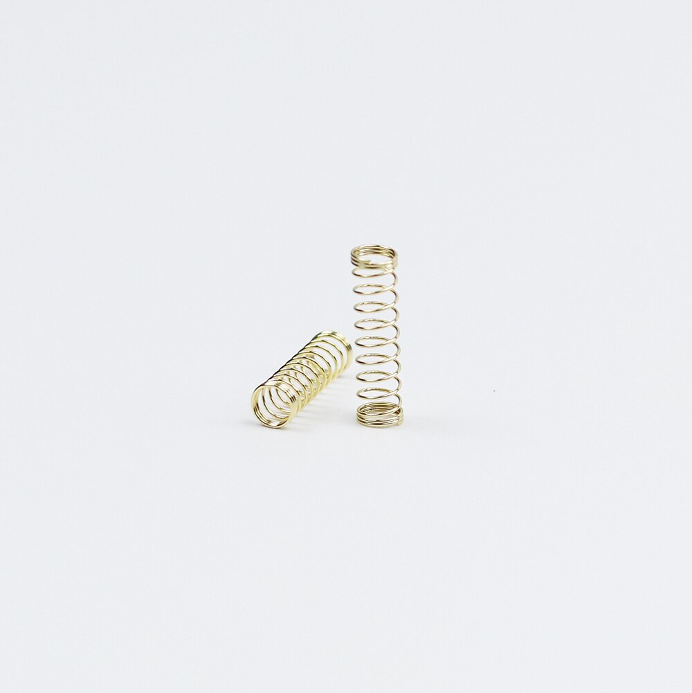 110pcs Gold Switch Springs 35g/45g/60g/62g/67g/78g/80g/150g for Diy cherry mx Mechanical Keyboard