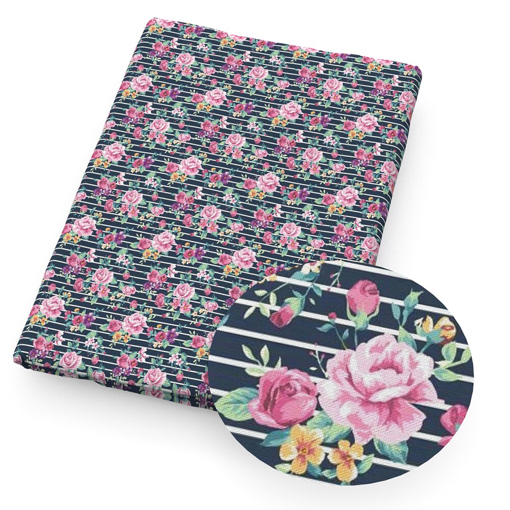 David Accessoires 50*140Cm Zonnebloem Gedrukt Patchwork 100% Katoen Voor Tissue Baby Beddengoed Quilten Stof, C10843: 1103664003