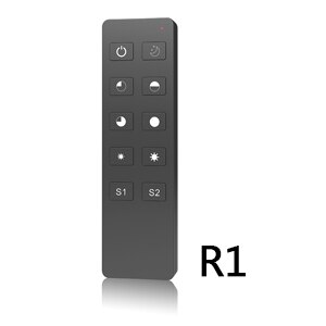S1-B 2.4GHz RF Wireless Remote R1 100-240VAC Input voltage;Output 100-240VAC 1A Push Dimmer Switch Led Triac Dimmer Controller: R1
