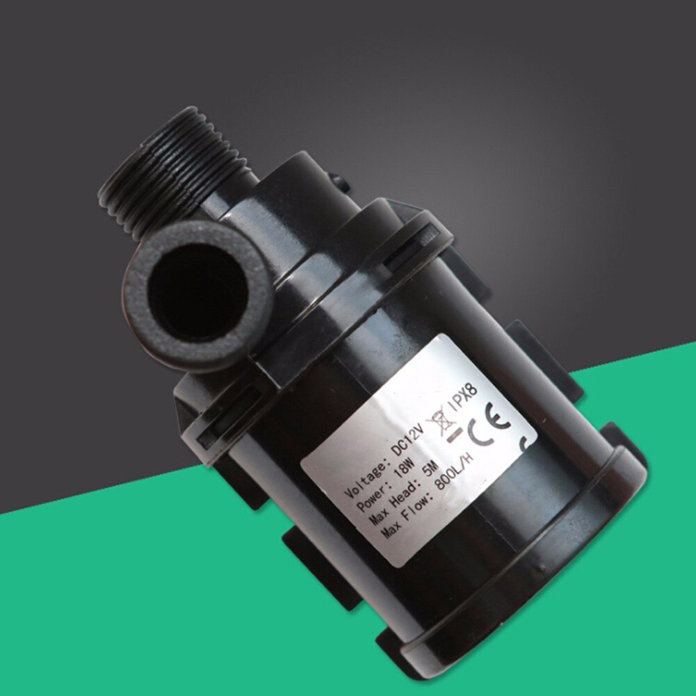 Brushless Solar Motor 12V/24V 800L/H DC Water Pump Circulation Pump Garden Pump