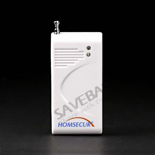 Homesecur app kontrollerat trådlöst och trådbundet gsm larmsystem för hemsäkerhet + ios/ android app: Glasvibrationer