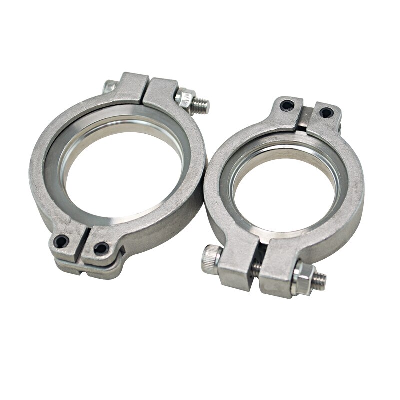 RESO--V Band Clamp Set Kit W/ Screws Nuts and Seals Fit for Tial 44mm wastegate
