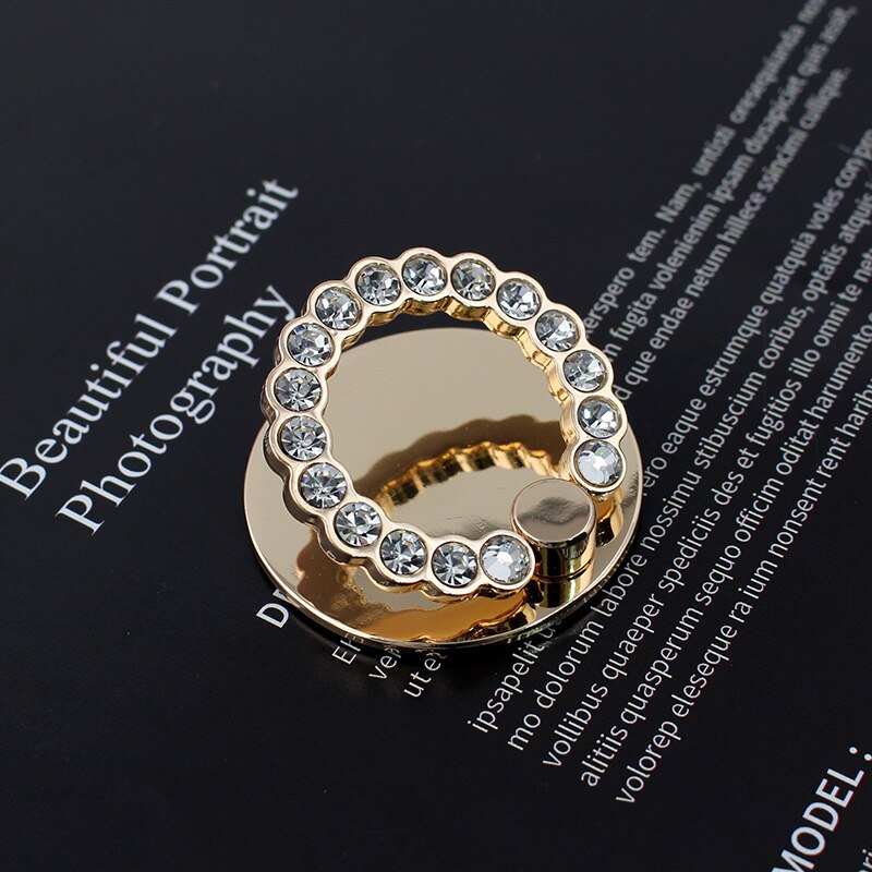 Stojak na telefon komórkowy stojak na telefon komórkowy 360 stopni obrotowy uchwyt na telefon iphone 11 12 Xiaomi Samsung Huawei: złoto