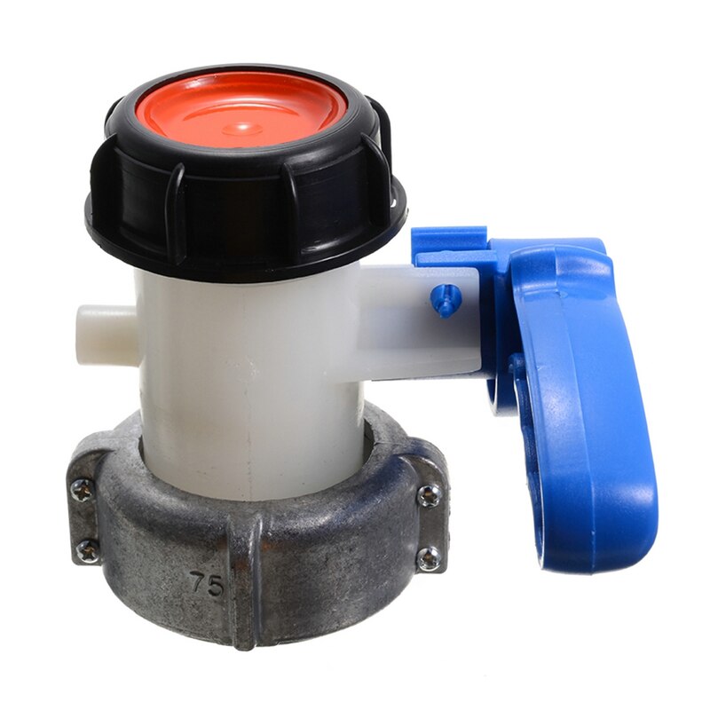IBC Tank Container 62MM/75 MM Butterfly Valve DN40/50 With Free Turnin IBC Tank Ball Valve Water Tank