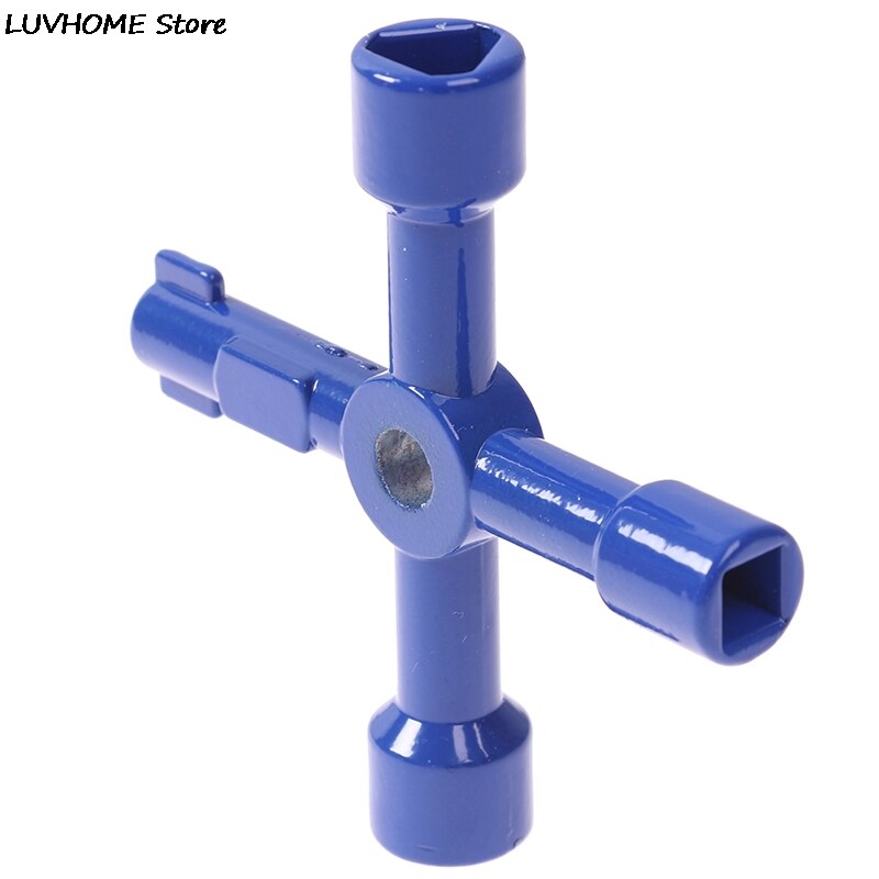 4-Way Multi-Functional Key For Electric Water Gas Meter Box Opening Key