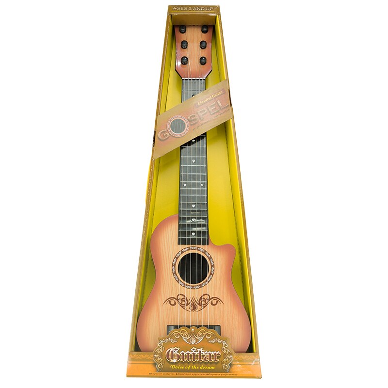 6 corde chitarra classica corde in acciaio principianti giocattolo chitarra bambini Ukulele strumento musicale per bambini per regalo ragazza ragazzo: D4(WITH BOX)