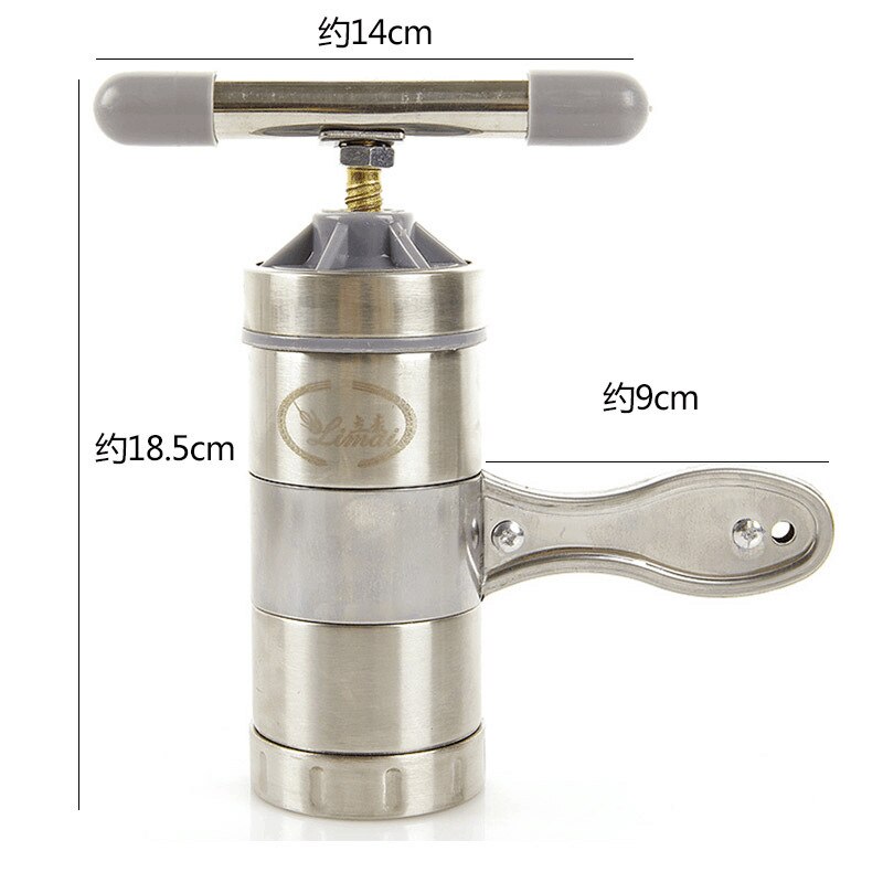 Household Stainless Steel Manual Pasta Maker Spaghetti Maker Kitchen Tool Various Model Pasta Maker