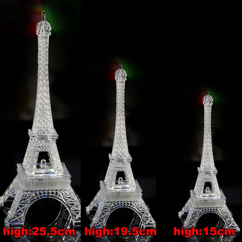 Mini Eiffeltoren Verlichting Lamp Bureau Slaapkamer Nachtlampje Decoratie Tafel LED Lamp Romantische Sfeer Verlichting #1222