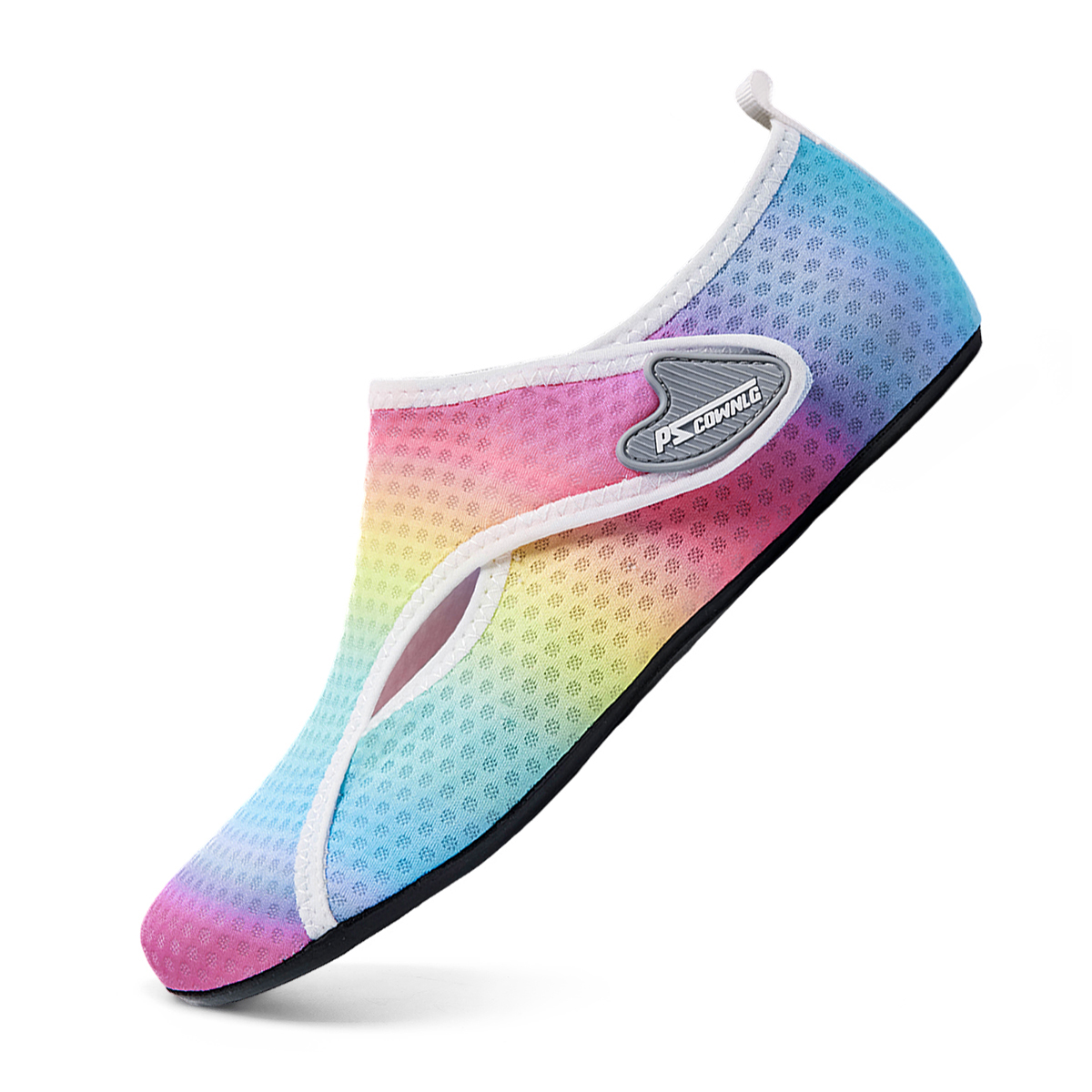Schnell trocknende Wasserschuhe, rutschfest, atmungsaktiv, Sommer-Aqua-Strandsandale, flacher Schuh, Strand-Slipper für Männer und Frauen, Bach-Schuhe, 1 Paar
