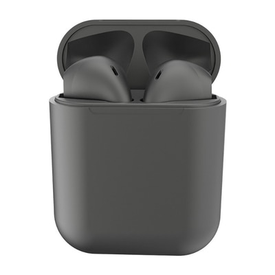 14 colores Macaron i12 TWS auriculares inalámbricos Bluetooth 5,0 auriculares originales inpods i12 mate sonido supergrave auriculares i2 TWS: i12 Titanium gray