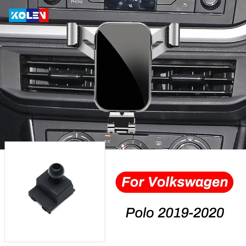 For Volkswagen VW Polo MK6 Car Mobile Phone Holder Gravity Stand Cellphone Special Mount Support Navigation Bracket