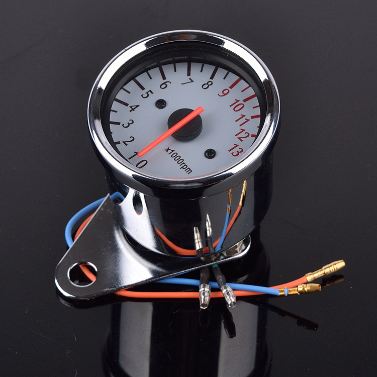 Elektronische LED Motorrad Messgerät Tachometer Kilometerzähler Geschwindigkeit Zähler Ersatz