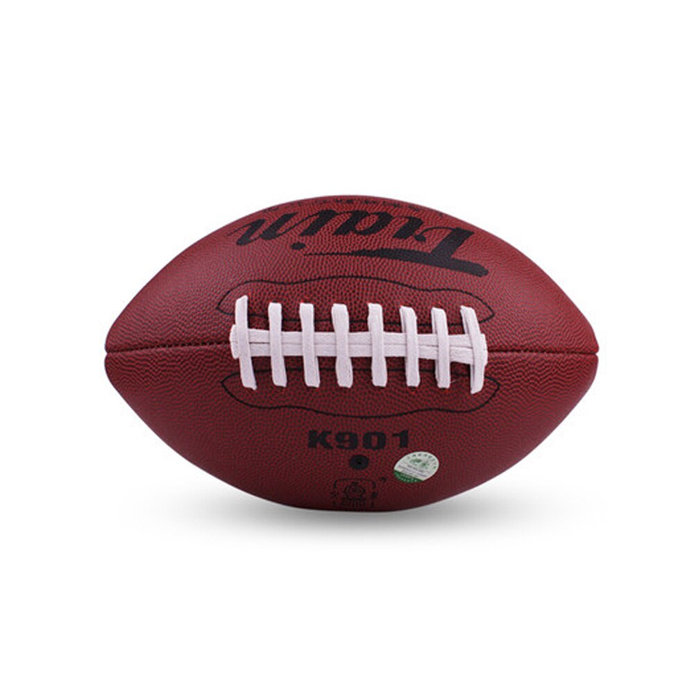 K901 Size 5 PU American Football Soccer Rugby Squeeze Ball Kids Adults Outdoor Training USA Rugby Christmas Sewing by Hand