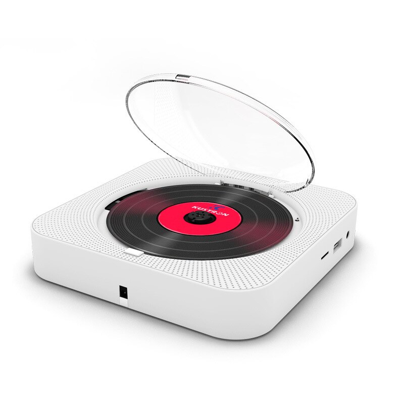1pcs CD machine wall mounted CD player Bluetooth speaker CD fetal education English repeater good helper for children's learning