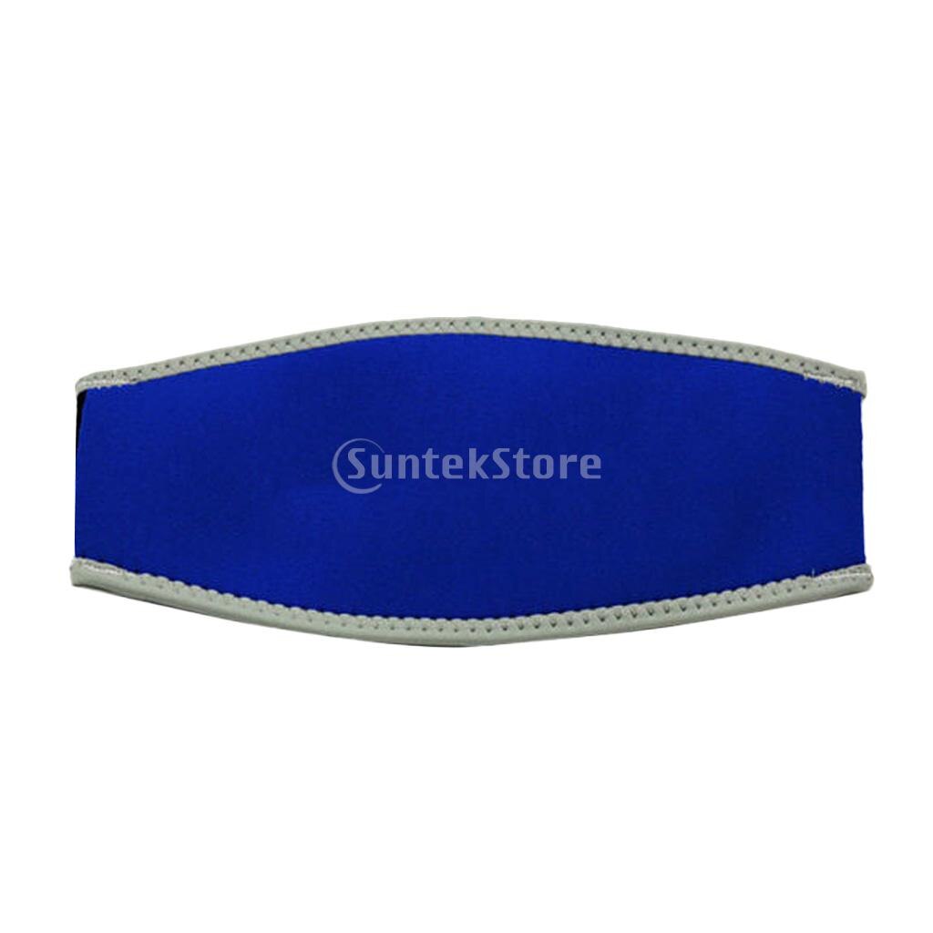 Comfort Neoprene Diving Scuba Mask Head Strap Cover Wrap Hair Protection Fits Most Mask Straps 22.2 x 10 cm