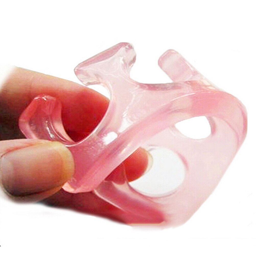 1 Pair Soft Silicone Toe Finger Separators Manicure Pedicure Foot Braces Support Assistant Polish Feet Care Nail Tools Art
