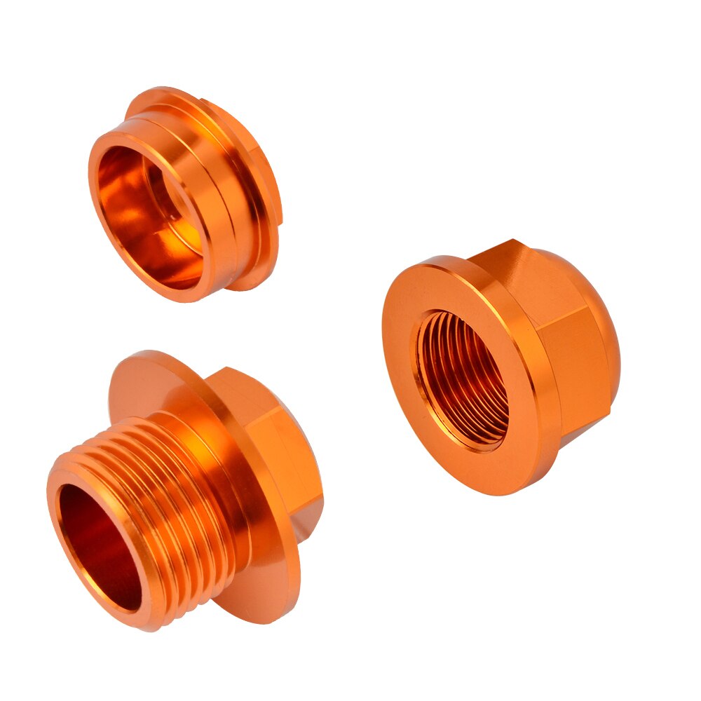 M20x1.5 Voorwiel Lock Asmoer Achter Spindel Pin Moer Voor Ktm 125 250 350 450 500 Exc Excf Xcw voor Husqvarna Te Fe