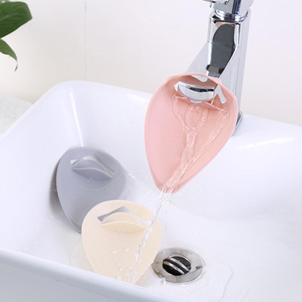Bathroom Faucet Extenders Plastic Faucet Water Tap Extender Hand Washing Sink Device Faucet Extension Bathroom Kitchen Gadgets