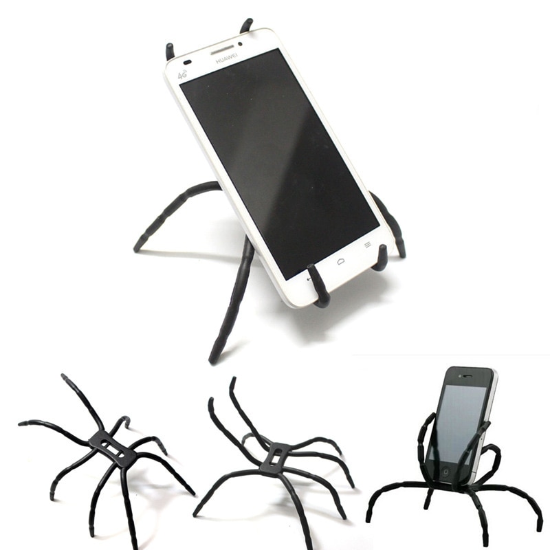 Mini Spider Tripod for Iphone Huawei Sanmsung Xiaomi Phones Portable Stands Flexible Mount Holder for Ipad Camera