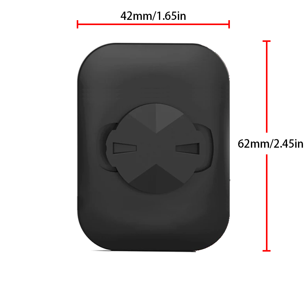 1/4 stk. opgraderet cykelcomputer bagsidelap til garmin cykel mobiltelefoncomputer gps speedometer monteringsbeslag