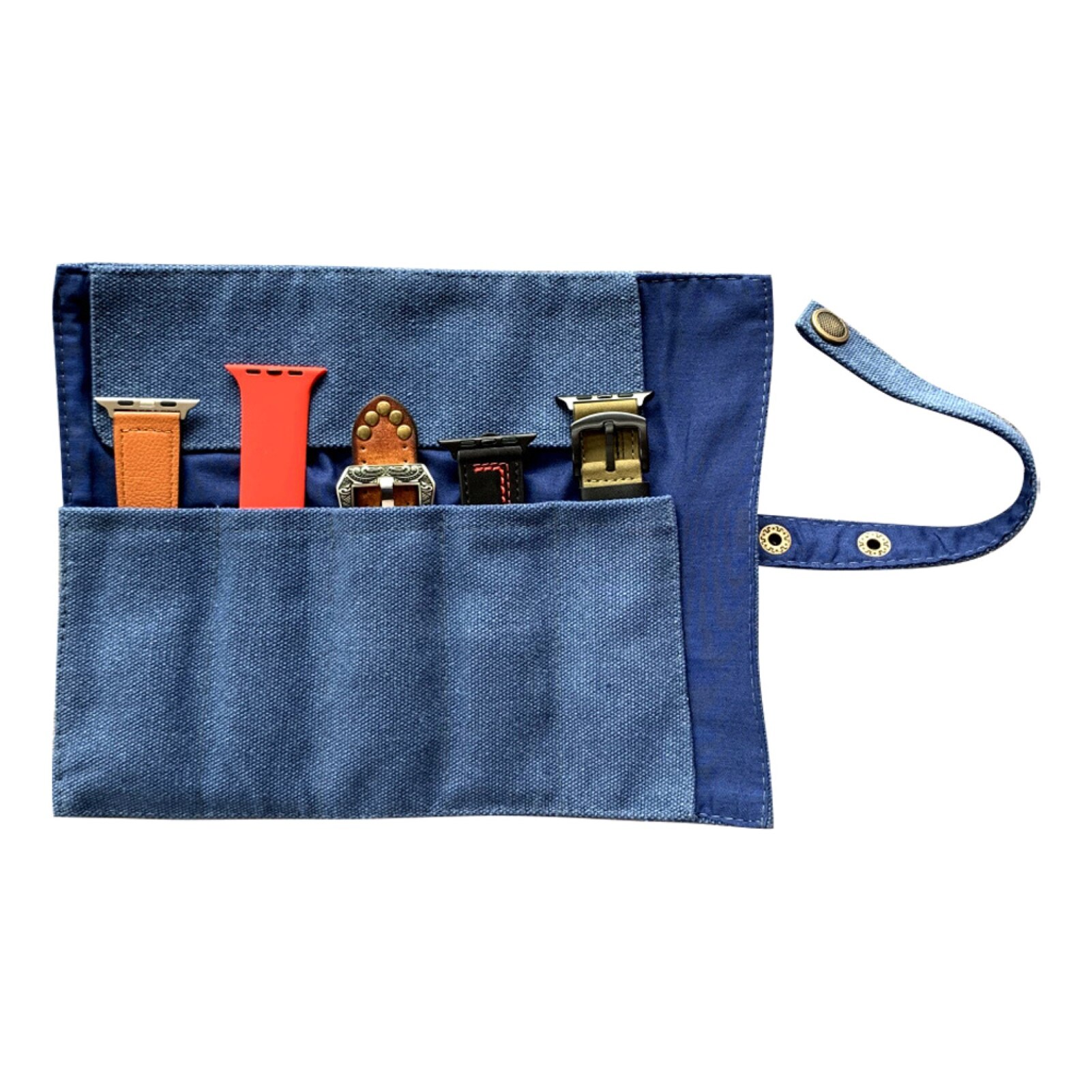 Reel Rolling Tool Bag Pouch Smart Watch Organizer Multi-purpose Watchband Kit Bags