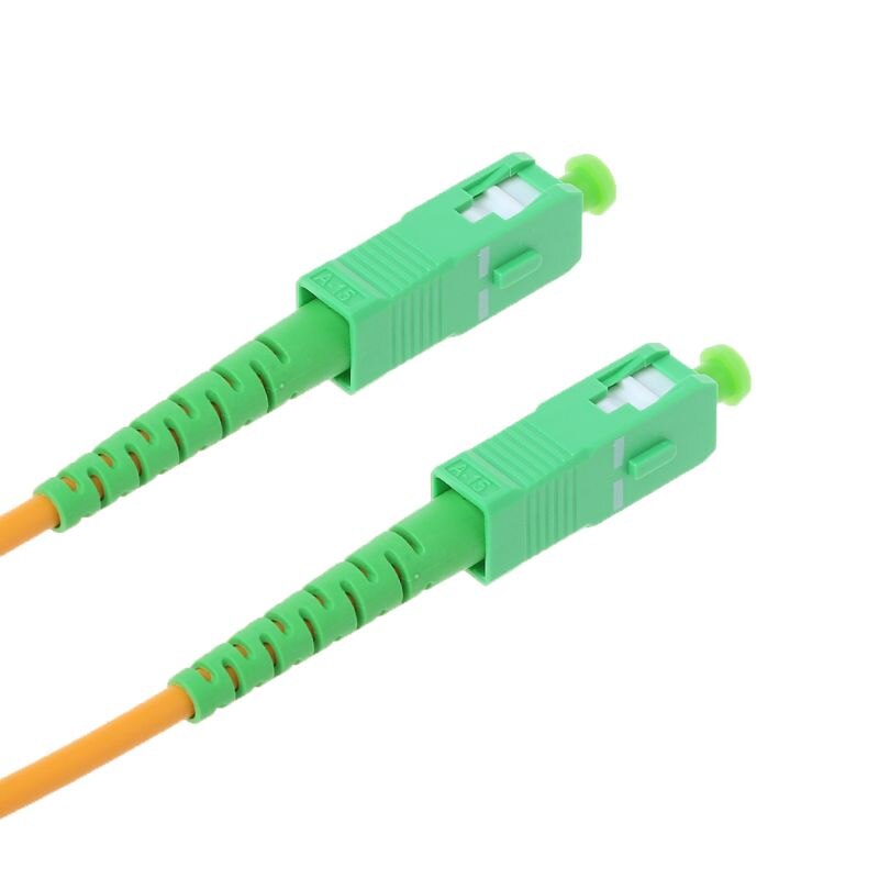 Sc / apc-sc / apc -sm 3mm fiberoptisk jumperkabel enkeltmodus forlengelses patchledning 19qb