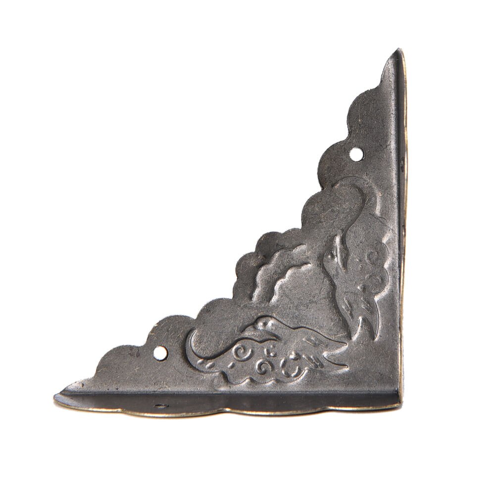 Koffer doos hoeken beugels decoratieve hoek voor meubeldecoratie driehoek gesneden 4 stuks/lot
