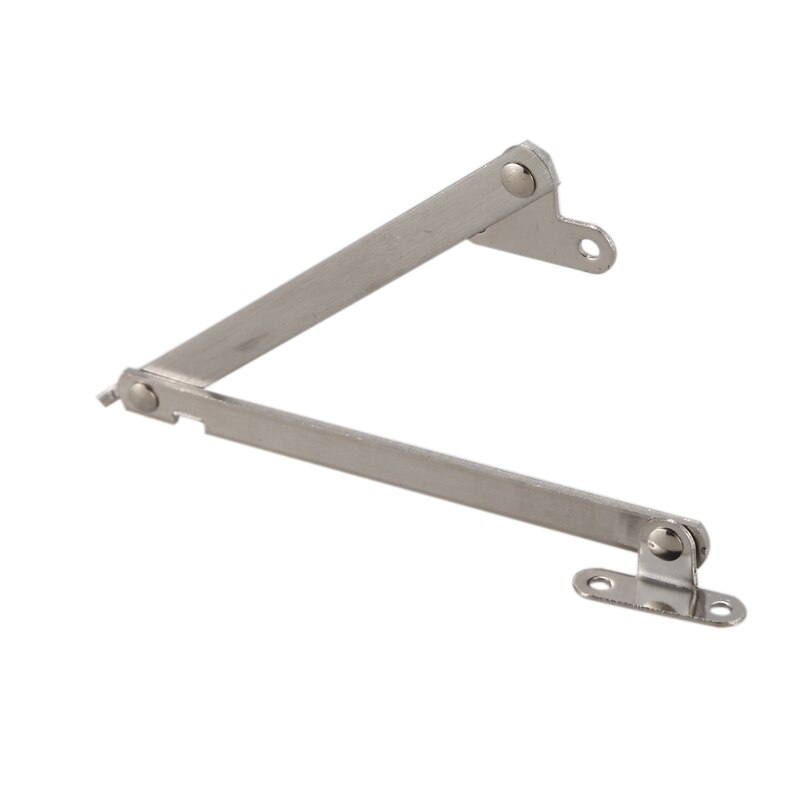 2 pièces de support de charnière de couvercle de bureau de porte de meuble en métal