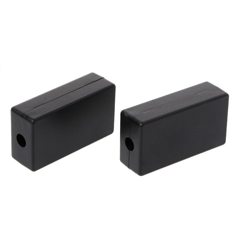 5Pcs Black Plastic Electronic Project Box Enclosure Instrument Case DIY 48x26x15mm