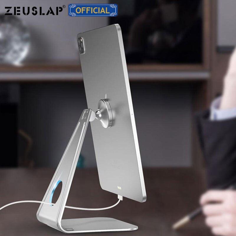 Suporte magnético para tablets, para ipad pro, xiaomi, iphone, huawei, samsung, honor, case com ângulo ajustável
