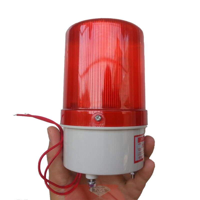 Advarselslys / udendørs led lampe / strobe lys / strobe lampe, alarm fløjte 90db
