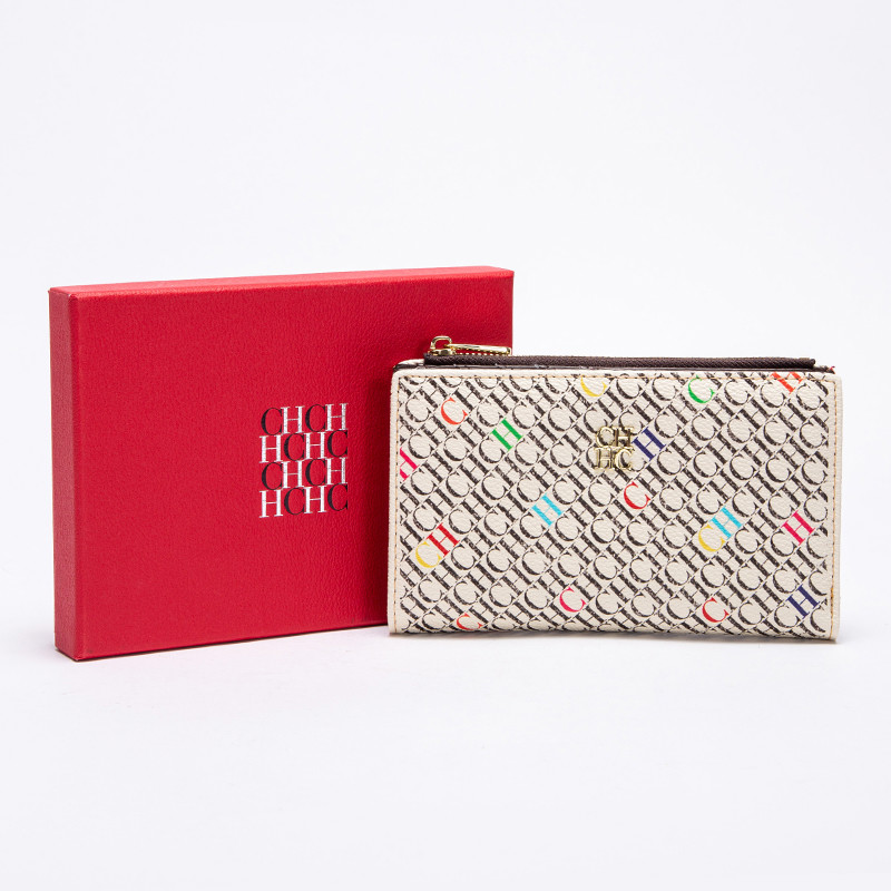 CH Cartoon Pattern Printed Wallet Tiny Portable Ladies Coin Purse Fashionable Suitable for Many Occasions Ladies Use: black